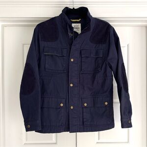 Mini Boden Field Utility Jacket, Navy - size 11-12
